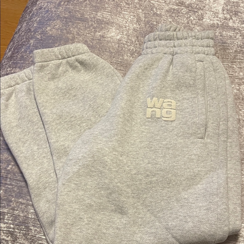 Authentic grey Alexander Wang joggers